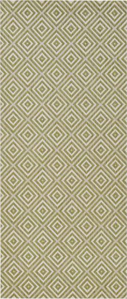 Zelený venkovní koberec Bougari Karo, 80 x 150 cm