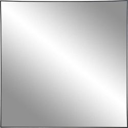 Nástěnné zrcadlo s černým rámem House Nordic Jersey, 60 x 60 cm