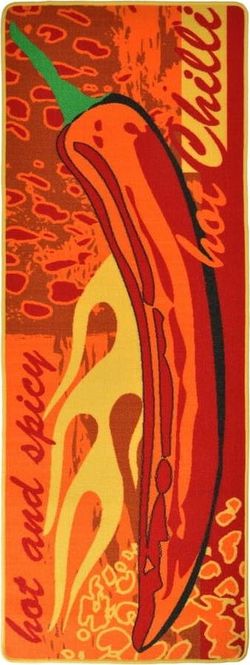 Kuchyňský běhoun Hanse Home Hot Chilli, 67 x 180 cm