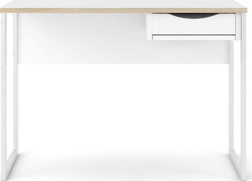 Bílý pracovní stůl Tvilum Function Plus, 110 x 48 cm