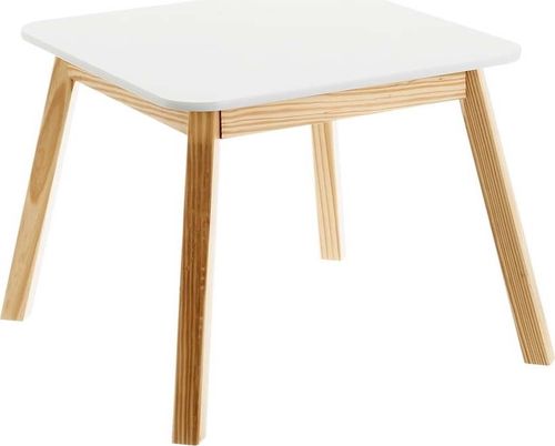 Dětský stolek s bílou deskou 55x55 cm – Casa Selección