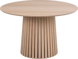 Jídelní stůl se světlou dubovou dýhou Actona Christo, ø 75 cm