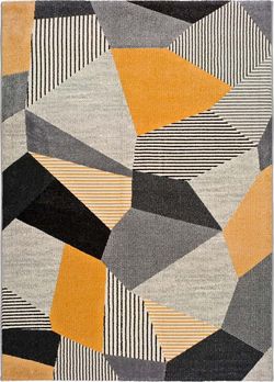 Oranžovo-šedý koberec Universal Gladys Sarro, 160 x 230 cm