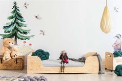 Dětská postel z borovicového dřeva Adeko Pepe Frida, 90 x 200 cm