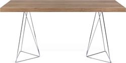 Hnědý stůl TemaHome Multi, délka 160 cm