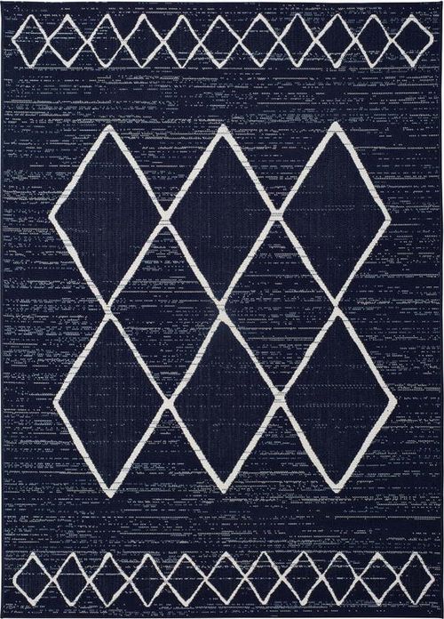 Tmavě modrý venkovní koberec Universal Elba, 160 x 230 cm