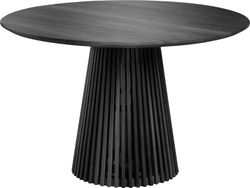Černý stůl La Forma Irune, ⌀ 120 cm