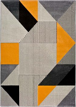 Oranžovo-šedý koberec Universal Gladys Duro, 160 x 230 cm