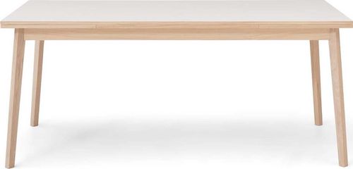 Rozkládací jídelní stůl s bílou deskou Hammel Single 180 x 90 cm