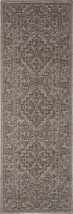 Šedohnědý venkovní koberec Bougari Tyros, 70 x 200 cm