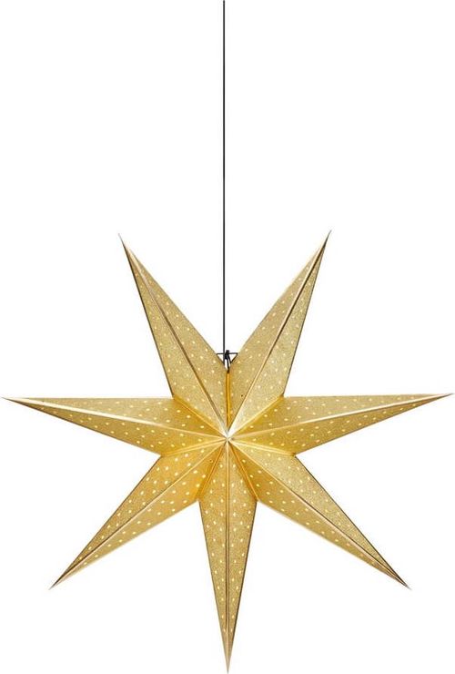 Vánoční závěsná dekorace ve zlaté barvě Markslöjd Glitter, délka 45 cm