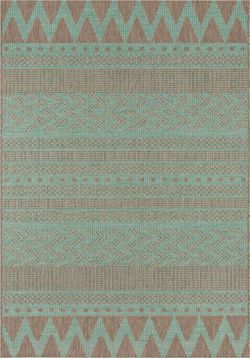 Zeleno-béžový venkovní koberec Bougari Sidon, 200 x 290 cm