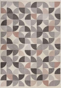 Šedo-růžový koberec Flair Rugs Alcazar, 160 x 230 cm