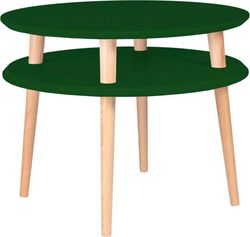 Tmavě zelený konferenční stolek Ragaba Ufo, ⌀ 57 cm