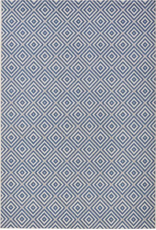 Modrý venkovní koberec Bougari Karo, 160 x 230 cm