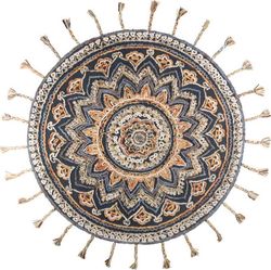 Ručně vyráběný koberec Dutchbone Pix, Ø 170 cm