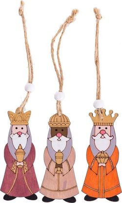 Vánoční ozdoby v sadě 3 ks Three Kings – Casa Selección