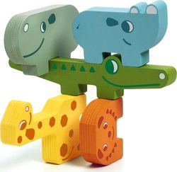 Dětské dřevěné puzzle ve tvaru zvířátek Djeco Puzzle