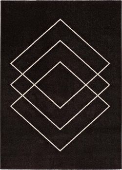 Tmavě hnědý koberec Universal Breda, 160 x 230 cm