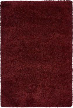 Tmavě červený koberec Think Rugs Sierra, 200 x 290 cm