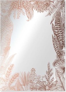 Nástěnné zrcadlo Surdic Espejo Kentia Copper, 50 x 70 cm