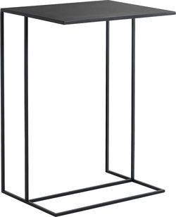 Černý kovový odkládací stolek Custom Form