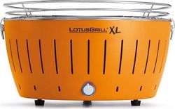 Oranžový bezkouřový gril LotusGrill XL