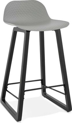 Šedá barová židle Kokoon Miky, výška sedu 69 cm