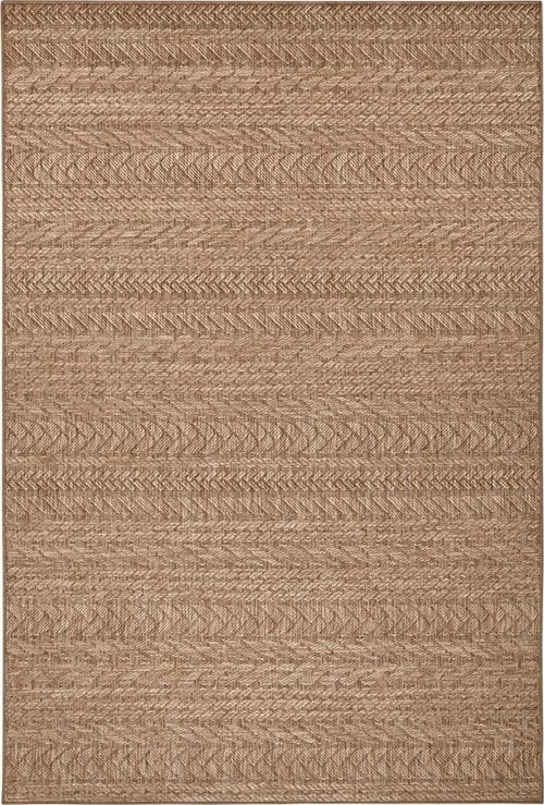 Hnědý venkovní koberec NORTHRUGS Granado, 120 x 170 cm