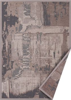 Hnědý oboustranný koberec Narma Nedrema, 140 x 200 cm