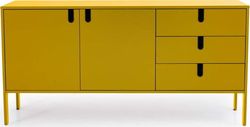 Žlutá komoda Tenzo Uno, šířka 171 cm