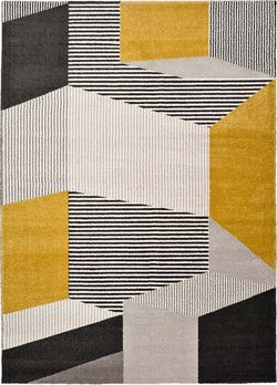 Šedo-béžový koberec Universal Elle Multi, 160 x 230 cm