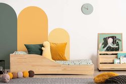 Dětská postel z borovicového dřeva Adeko Pepe Colm, 80 x 200 cm