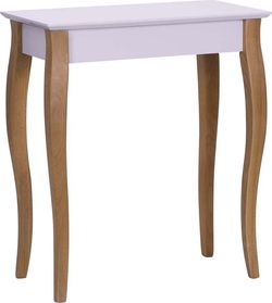 Růžový odkládací stolek Ragaba Console, délka 65 cm