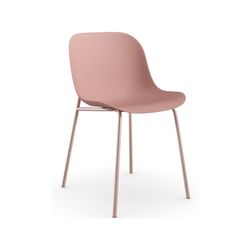 Sada 2 růžových jídelních židlí Støraa Ocean