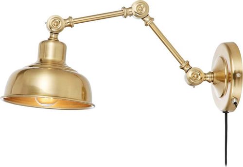 Nástěnná lampa ve zlaté barvě Markslöjd Grimstad
