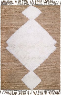 Přírodní ručně vyrobený koberec Nattiot Elton, 110 x 170 cm
