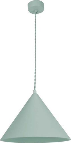 Zelené závěsné svítidlo SULION Vilma, výška 150 cm