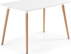 Jídelní stůl z bukového dřeva La Forma Daw, 120 x 75 cm