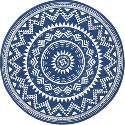 Modrý koberec Hanse Home Celebration, ⌀ 200 cm