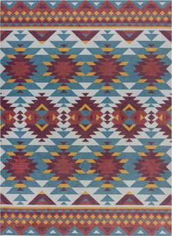 Dvouvrstvý koberec Flair Rugs MATCH Kole Aztec, 120 x 170 cm