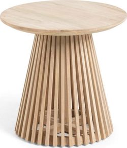 Příruční stolek z týkového dřeva La Forma Irune, ø 50 cm